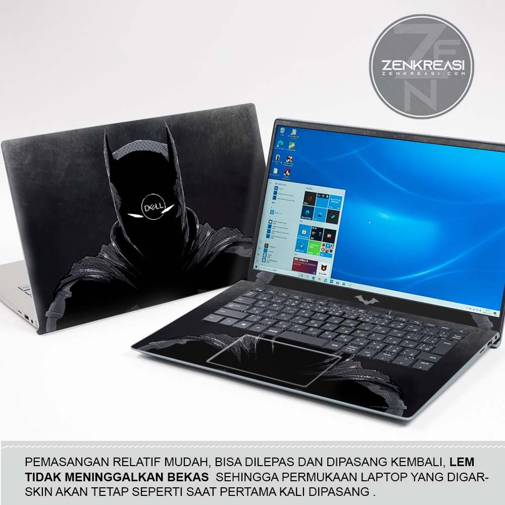 Garskin Laptop Skin Laptop | Asus | Acer | Lenovo | HP | MAC | THOSIBA | Xiomi | Axioo | Sony | HwaWei | Samsung| Tema: Batman 2022