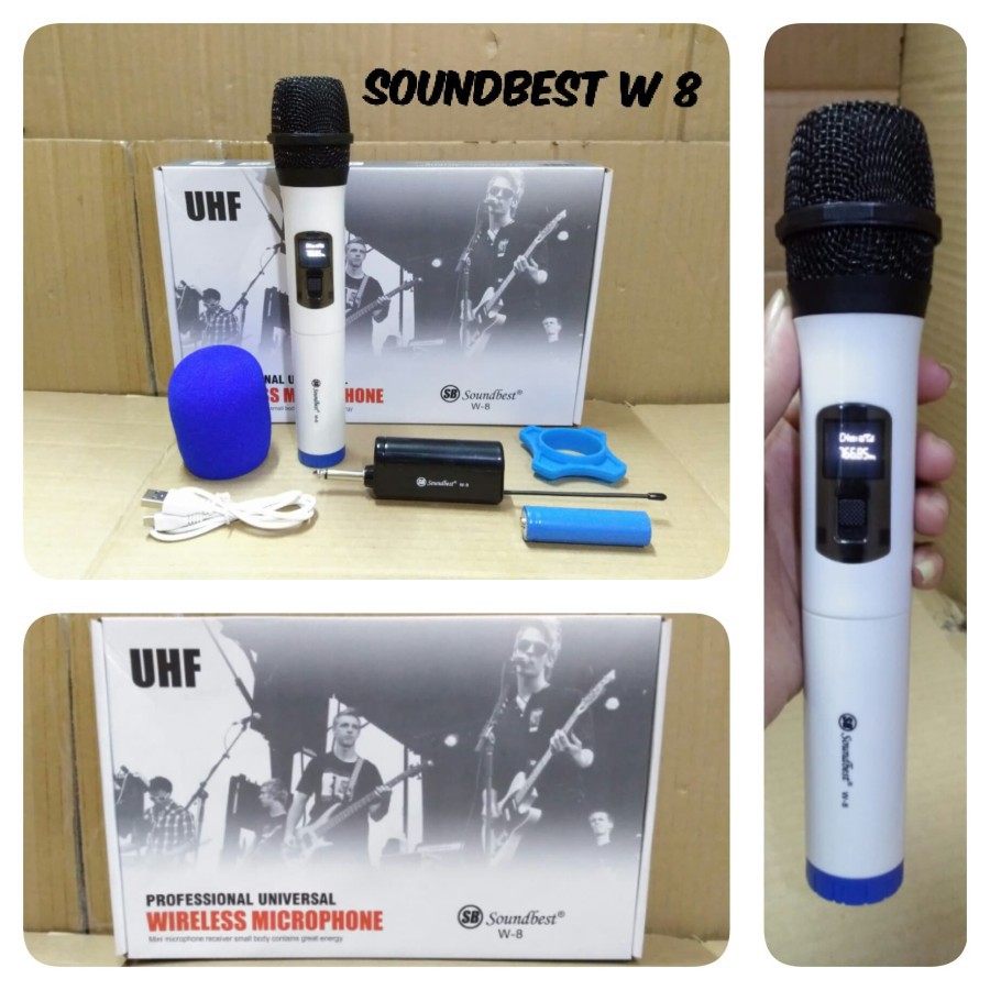MIC WIRELESS SOUNDBEST W 8 PROFESIOANAL
