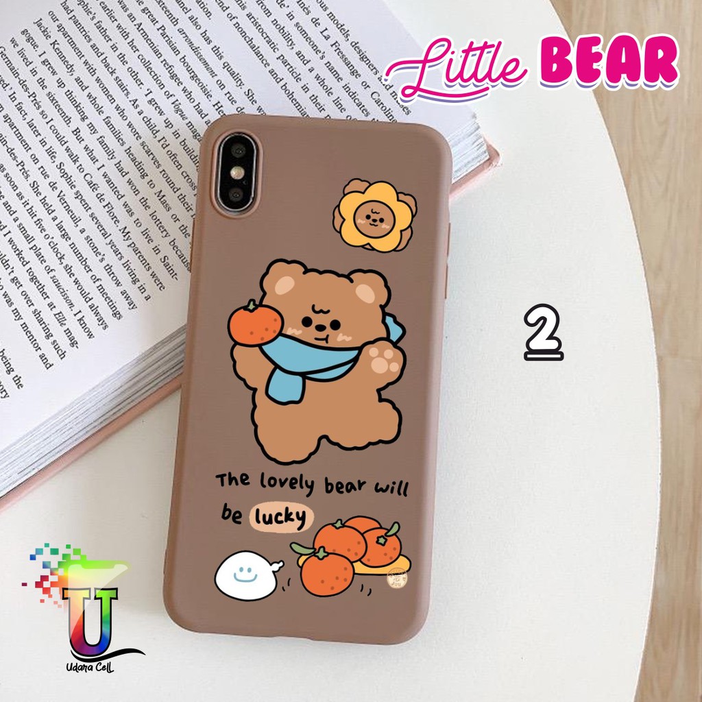 Softcase LITTLE BEAR Samsung A01 M01 A30s A50 A50s A70 A70s M20 M30s M21 M30 M31 A11 M11 UC4355-2