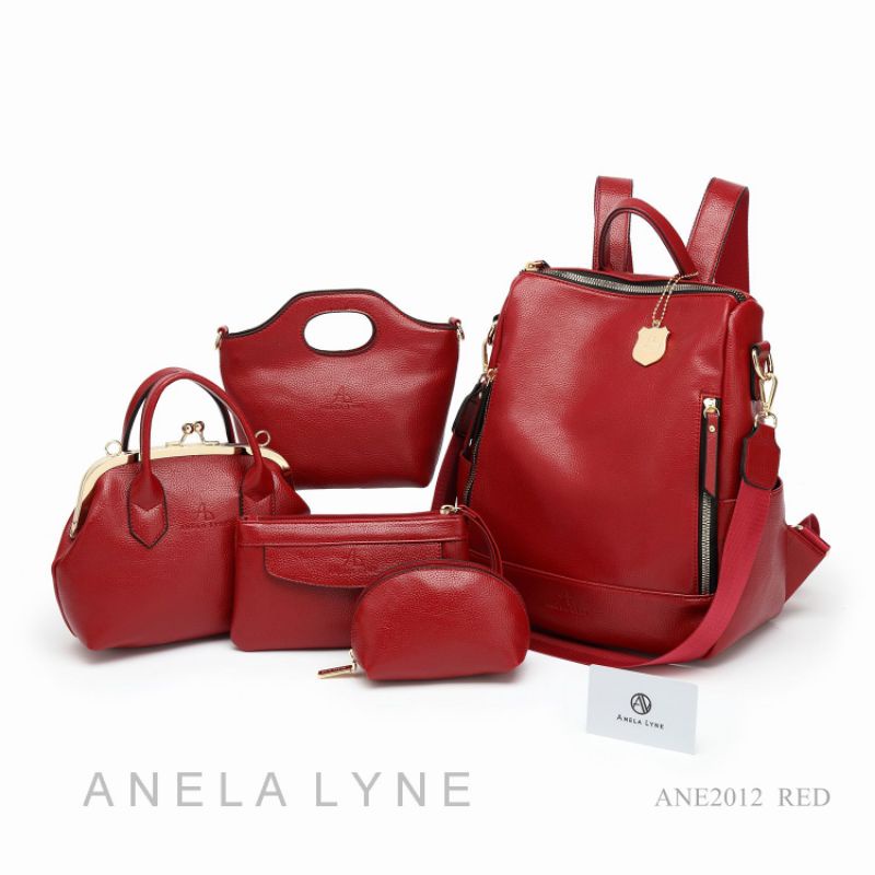 ANELA LYNE NAFLAH ANE2012 FD564 TAS RANSEL WANITA TERBARU PREMIUM ORIGINAL