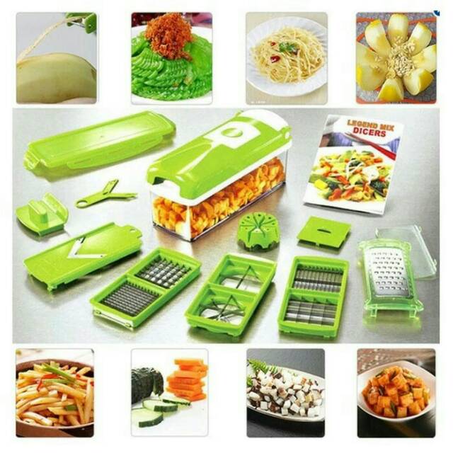 Genius Nicer Dicer plus / Alat memotong serbaguna