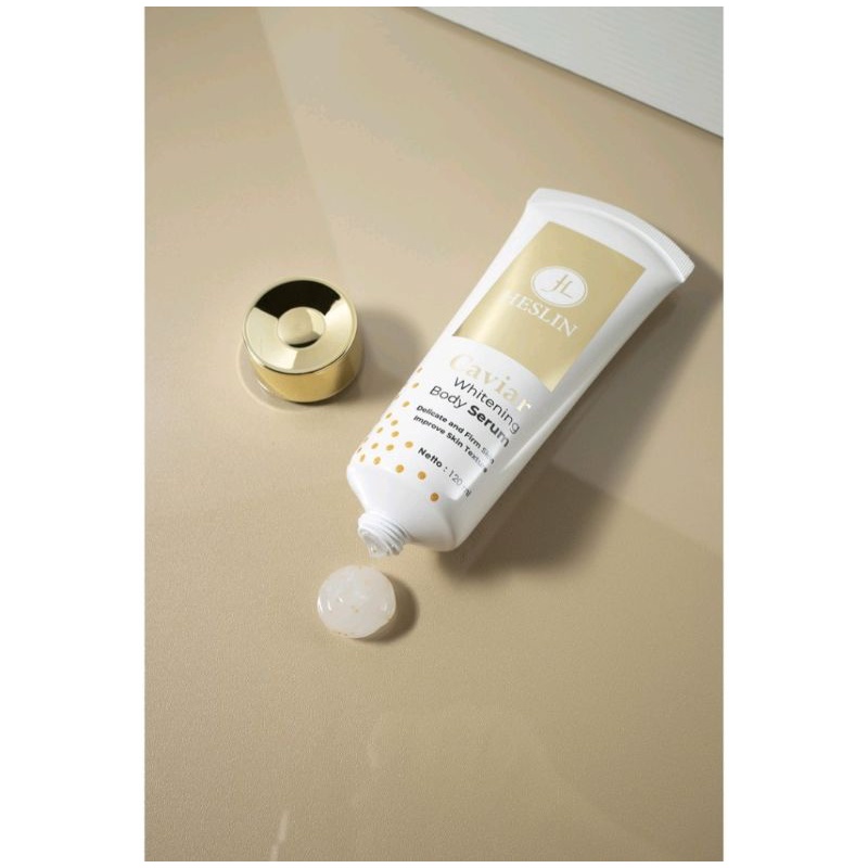 Whitening Body Lotion dan Serum Heslin Beauty/Heslin Body Lotion