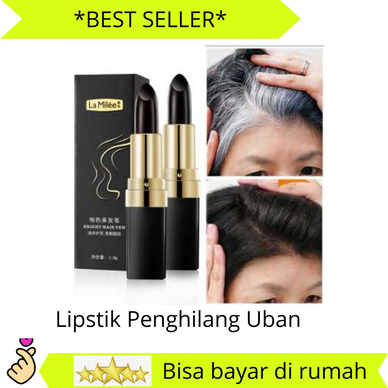 BISA COD / YOUZIXUAN Lipstik Cat Rambut Uban Penghitam Bright Hair Dye Pen / Lipstik Penghilang Uban