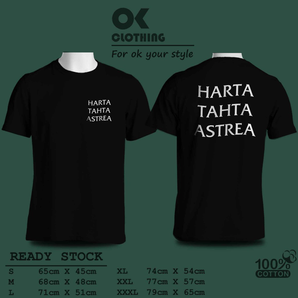 Jual Kaos Honda Astrea Harta Tahta Astrea
