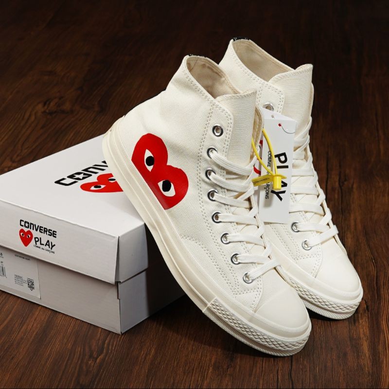 Converse Cdg Hi White