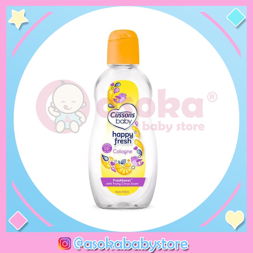 Cussons Baby Cologne Happy Fresh 100ml ASOKA