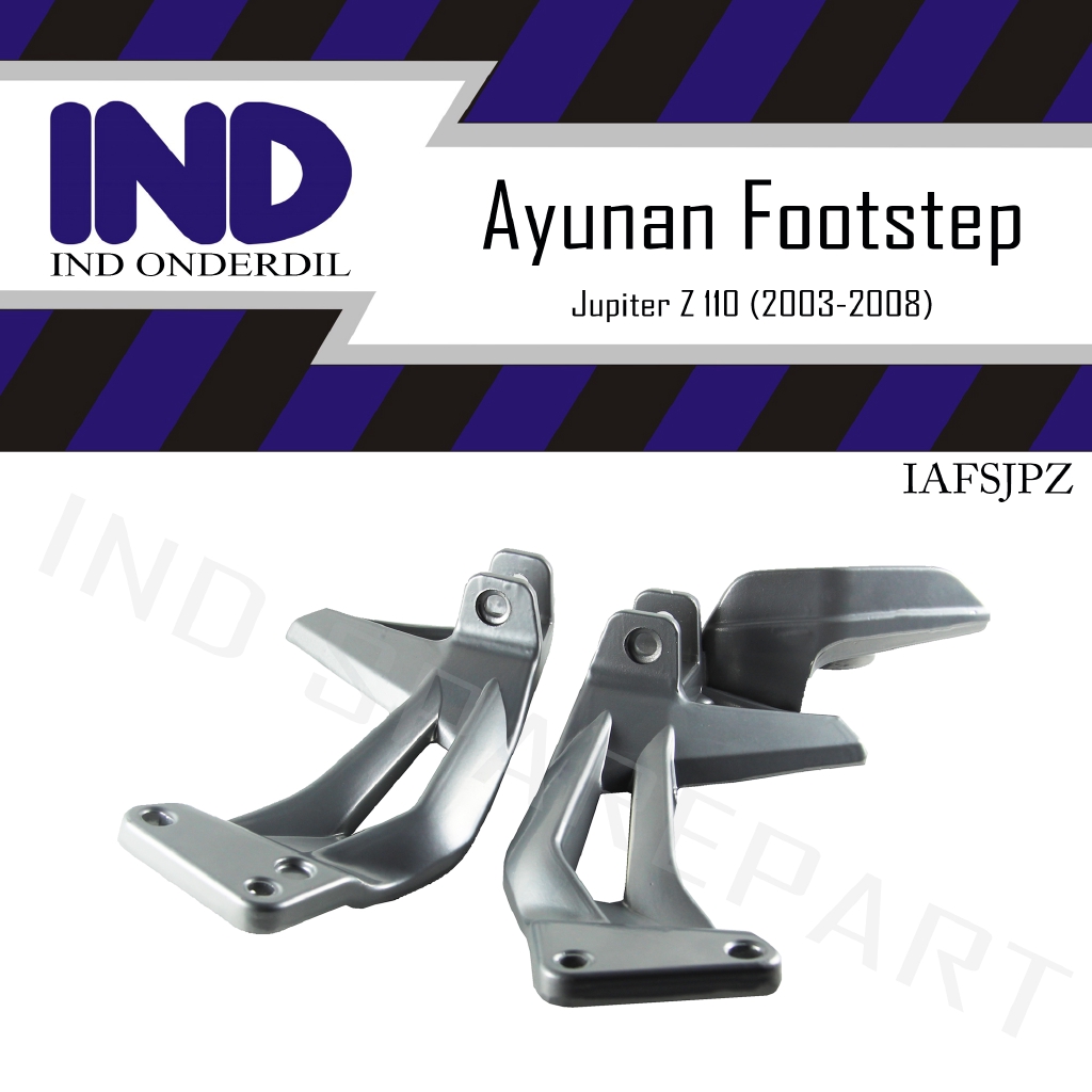 Ayunan-Dudukan-Pangkon-Bracket-Braket Footstep-Foot Step Belakang Jupiter Z 110 Lama-Old-Burhan
