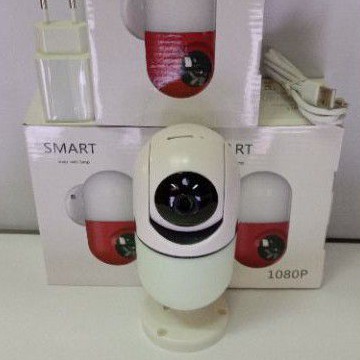 cctv ip camera wifi lampu dinding yoosee new