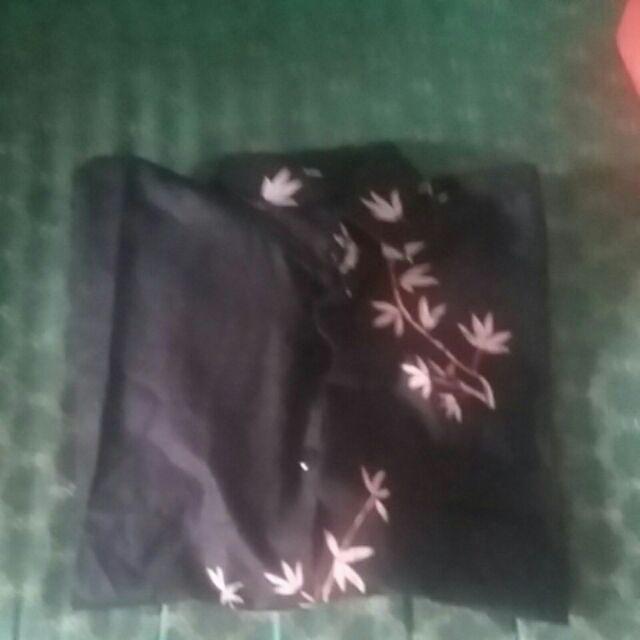 Asifa Batik Hrb026 Kenongo Kemeja Tosca Pendek Pekalongan Padi M L Xl Sogan Tulis Halus Kemeja Batik