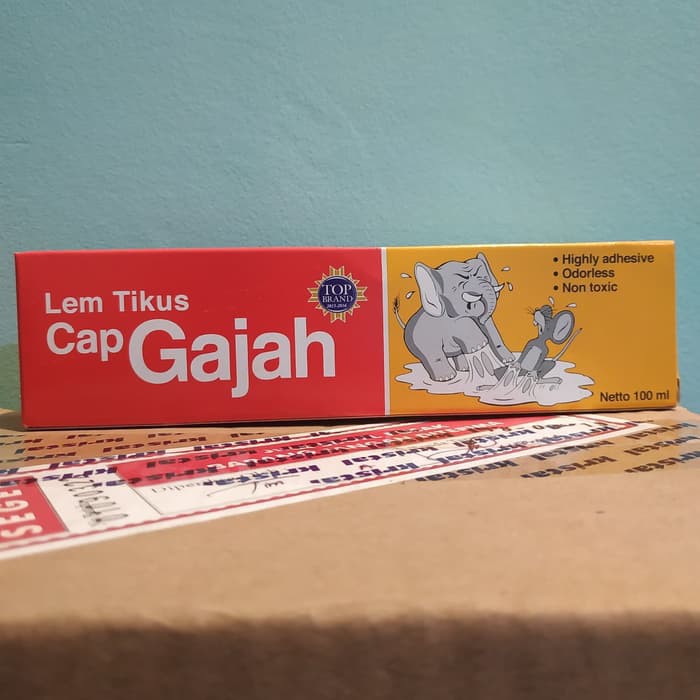 Lem Tikus CAP GAJAH AMPUH Basmi Tikus ORIGINAL