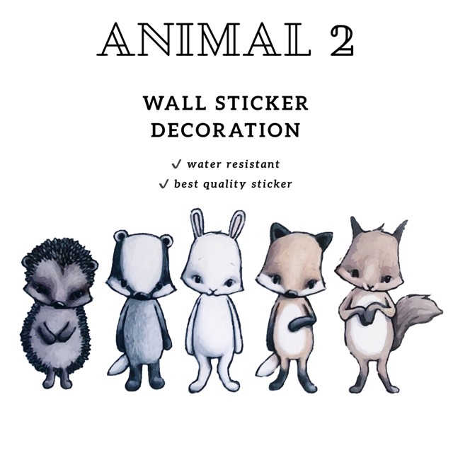 wall sticker decoration, sticker dinding