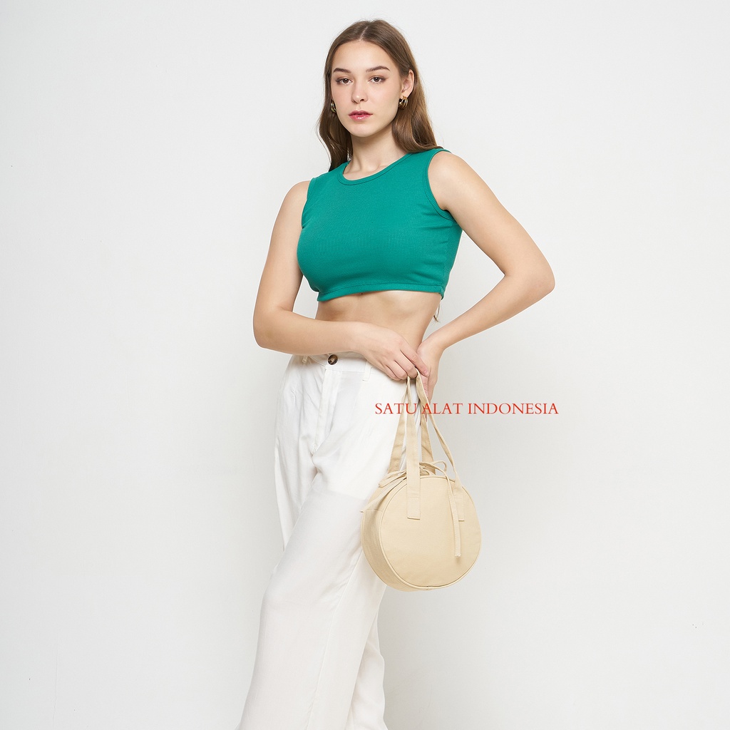 SATU ALAT Tote Bag CALYA 100% Canvas Premium Tebal Tas Kanvas