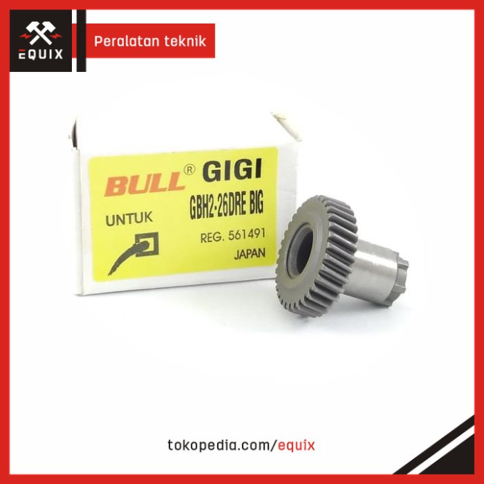 BULL GEAR GBH2-26DRE GIR FOR MESIN BOR DRILL BOSCH GBH2-26DRE BESAR