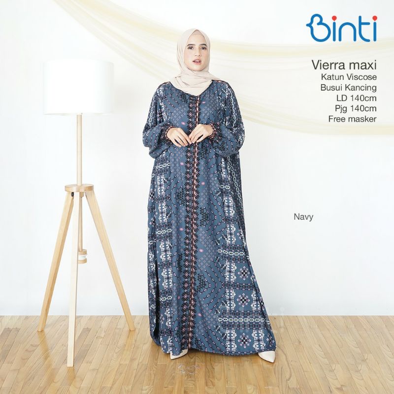BAJU GAMIS VIERRA MAXY BY BINTI