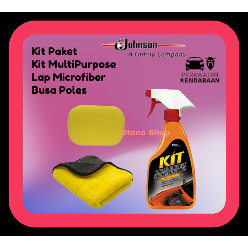 Kit Multi Purpose Super Cleaner 500ml PUMP - Pembersih Interior