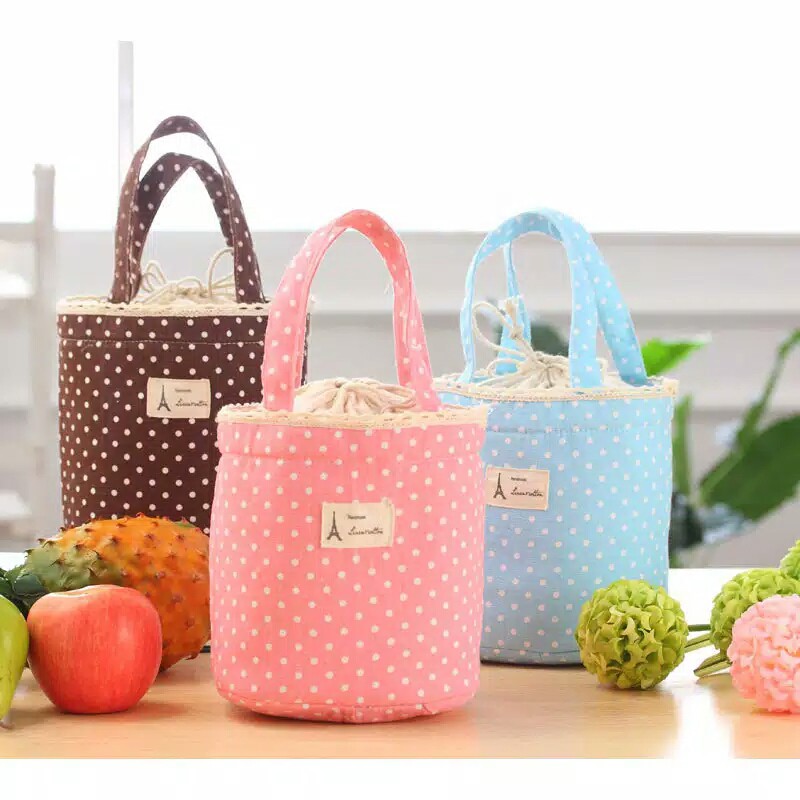 Tas Bekal Polkadot Wanita ZOCP