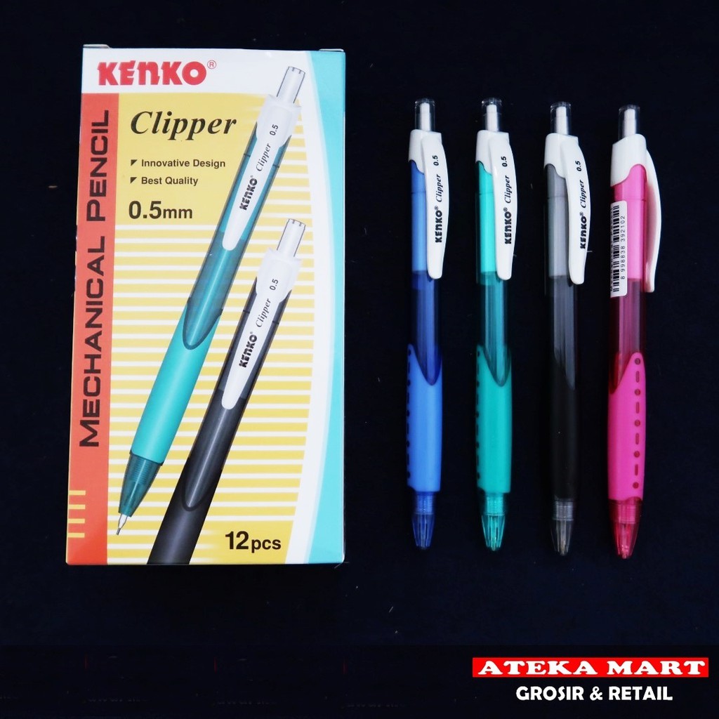 

[PCS] KENKO MEKANIK PENSIL CLIPPER 0.5/MECHANICAL PENCIL/PENSIL CETEK