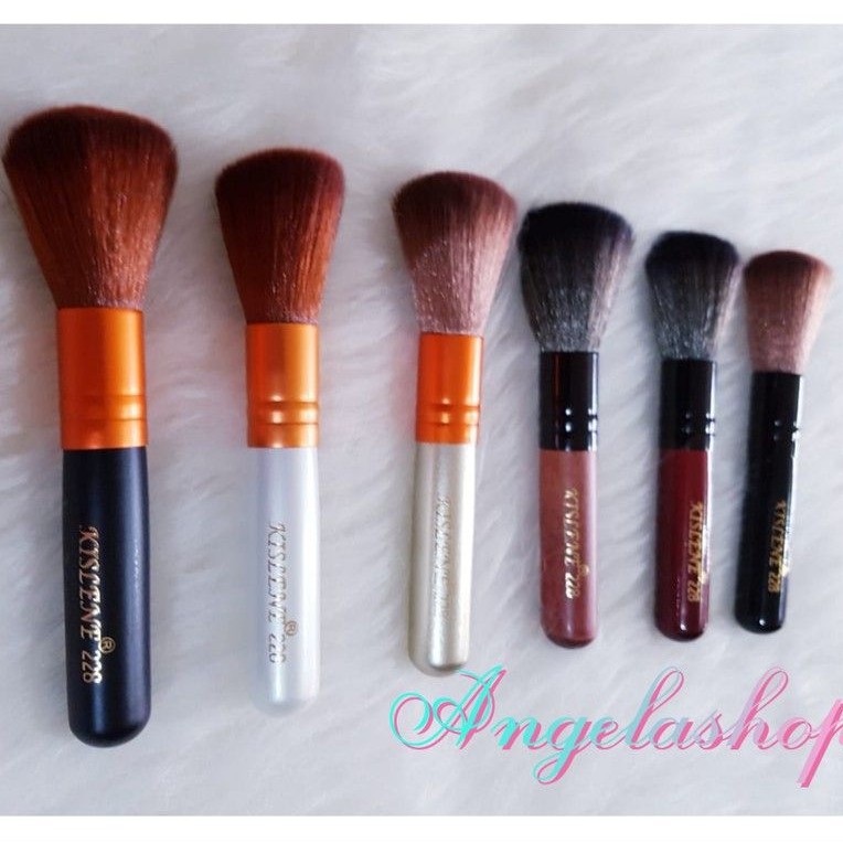 KUAS BLUSH ON KISLENE 228 /KUAS BLUSH ON MINI KISLENE/BRUSH MAKE UP/MAKE UP BRUSH/KUAS BLUSH ON LEMBUT MURAH