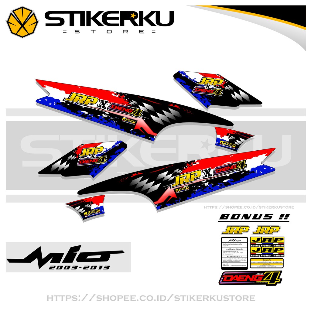 Striping / Stickers / Stok Decal / Mio Sporty / Mio Smile / Thai / mio / jrp