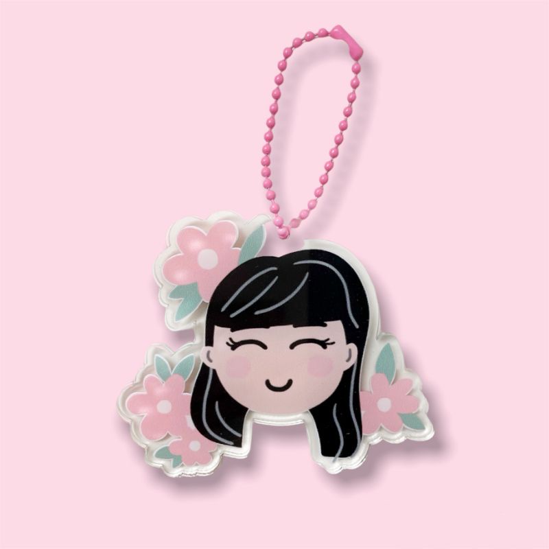 Gantungan Kunci / Keychain Cute Girl