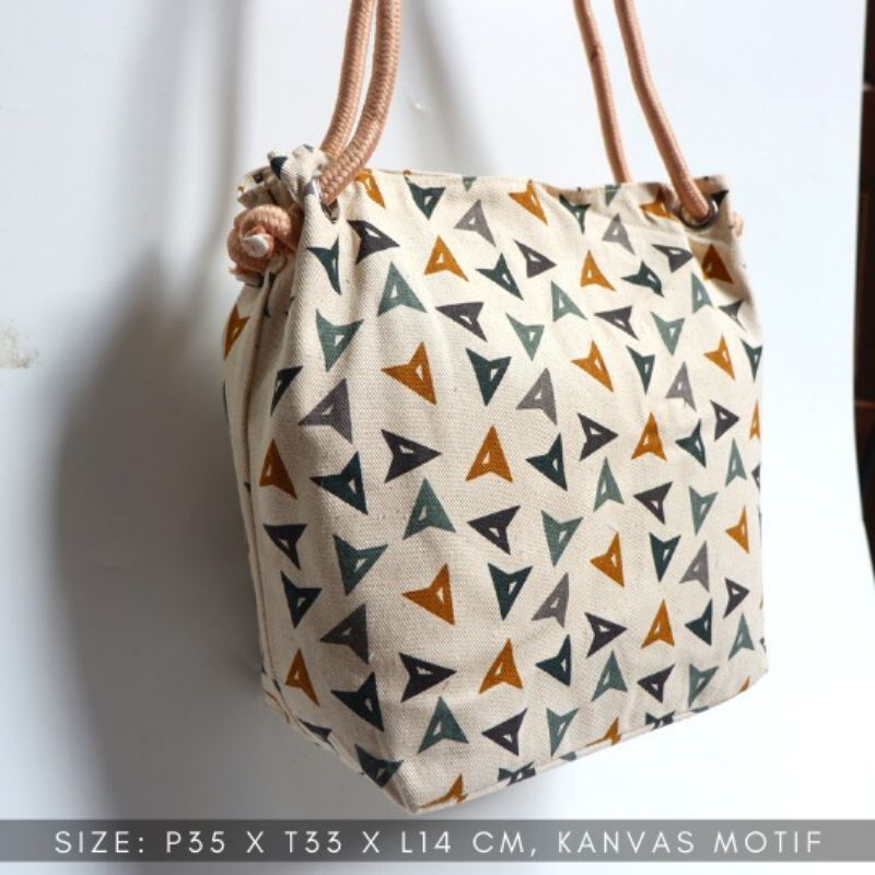 4s Grosir Solo || Totebag Kanvas Sumbu Premium / Tas Kanvas Sumbu Premium || Tote Bag Goni Tali Sumbu | Tas Totebag Wanita KHAS JOGJA