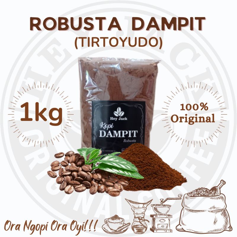 

Robusta Dampit Tirtoyudo 1Kg | Robusta Dampit | Kopi Bubuk | Kopi Murni | Kopi Hitam | Kopi Original