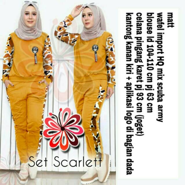 Gv SET SCARLET MUSTARD
