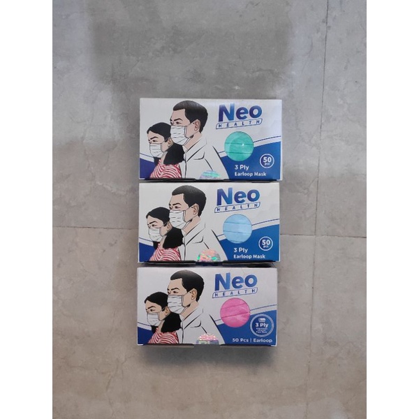 Masker Neo 3 Ply Earloop