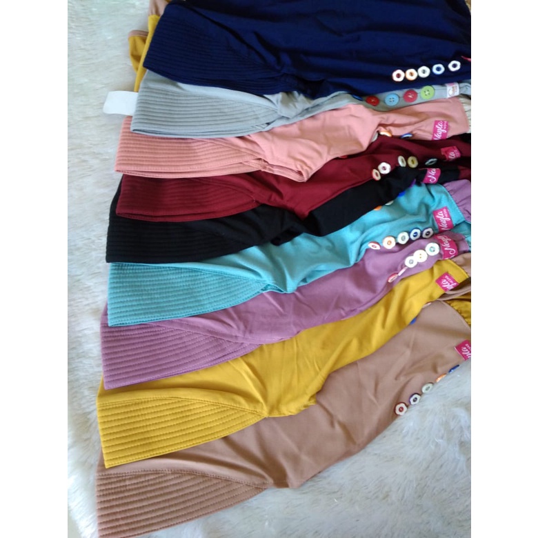 HIJAB ANAK INSTAN 6 BULAN - 4 TAHUN// JILBAB ANAK// HIJAB ANAK LOLITA KANCING