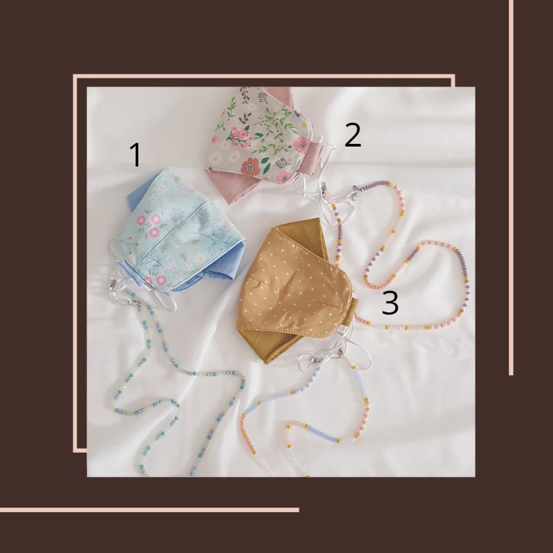 3D MASK & STRAP MASK / MASKER 3D / STRAP MASK