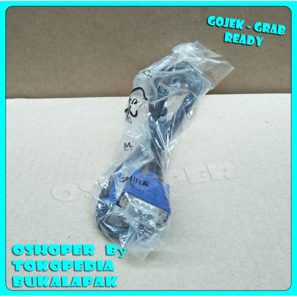 Kabel vga 3 meter. cable vga male to male. kabel vga to vga 3m. kabel monitor vga. kabel komputer