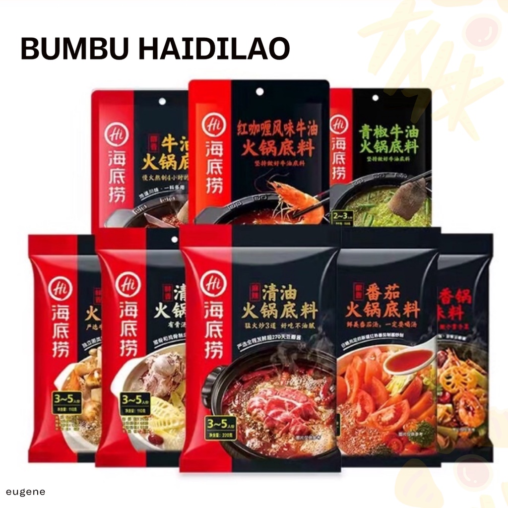

Bumbu Hotpot Instan I Bumbu Haidilao | Suki Shabu Shabu Instant | Mala Xiang Guo | Malaxiang