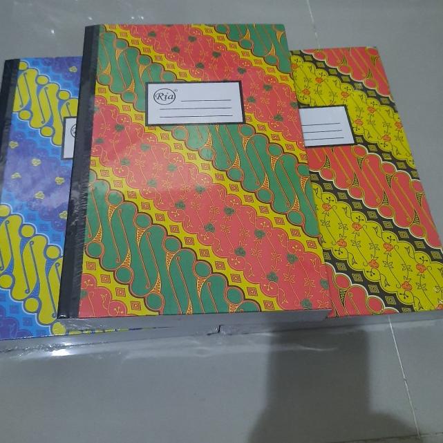 

☋ Buku Folio Ria 500 Lembar / Buku Hard Cover 500 Lembar Ria ➮