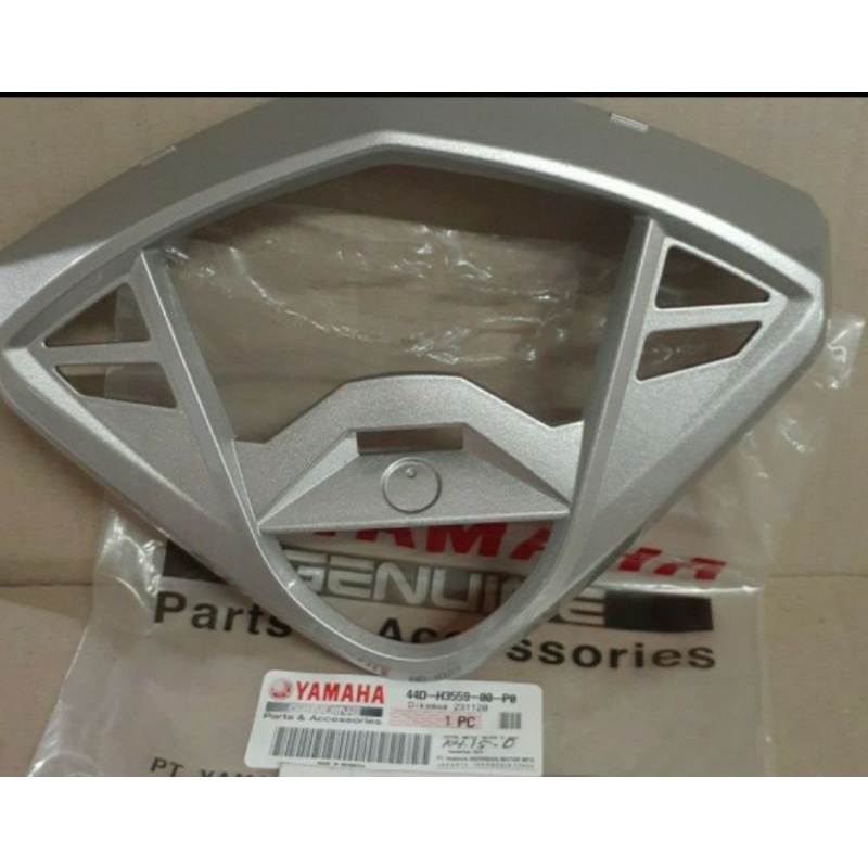 COVER METER SPEEDO KM SPIDOMETER XEON KARBU, RC SILVER 44D-H3559-00-P0 ORIGINAL YGP