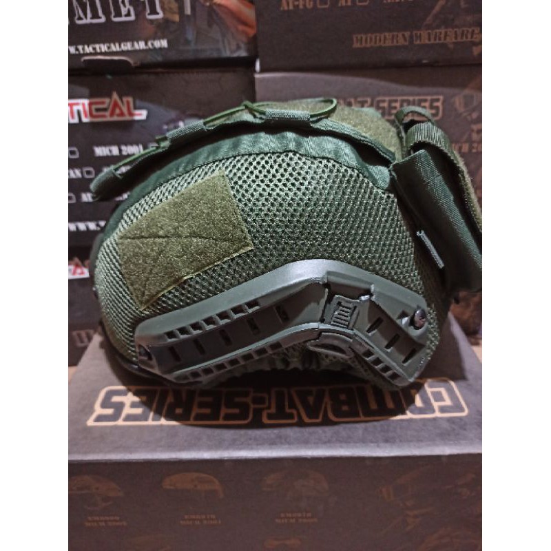 Helm Tactical - helm tactical cover band batery - helm airsoft - helm densus -  Helm Tactical Mich