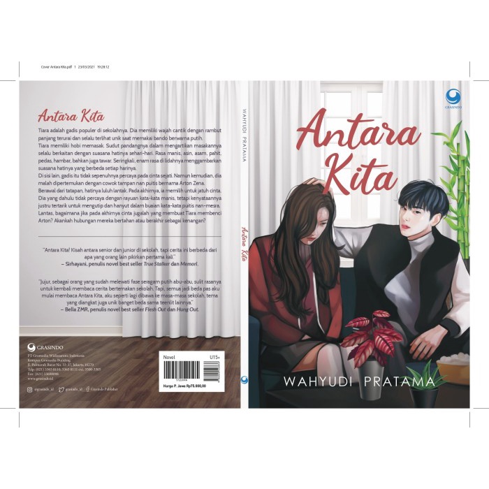 Buku Novel Sastra Antara Kita Grasindo Shopee Indonesia