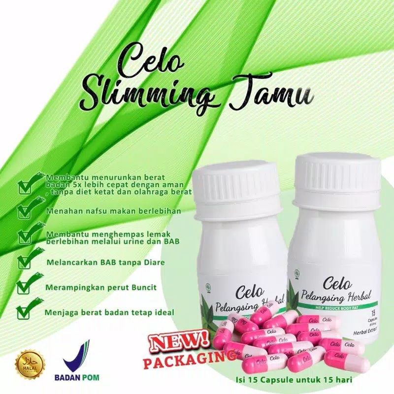 CELO SLIMMING JAMU BPOM