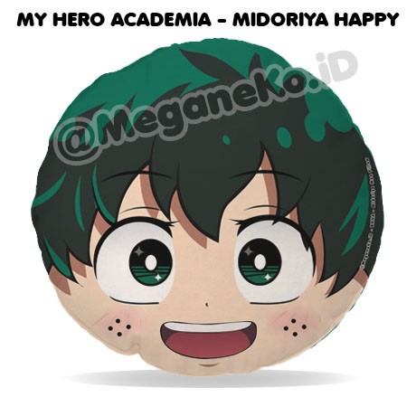 Bantal Bulat Anime My Hero Academia Boku No Hero Academia : Midoriya Izuku Plush Doll Round Plushie