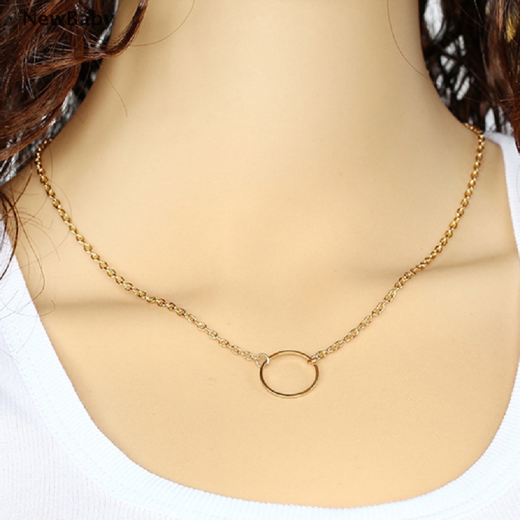 Kalung Rantai Dengan Liontin Chunky Untuk Wanita