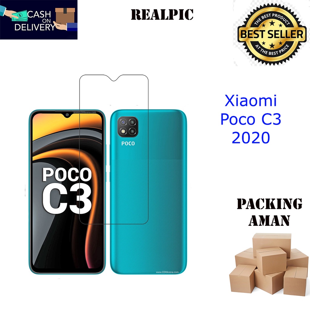 Tempered Glass Xiaomi Poco C3 2020   Screen Protector Anti Gores