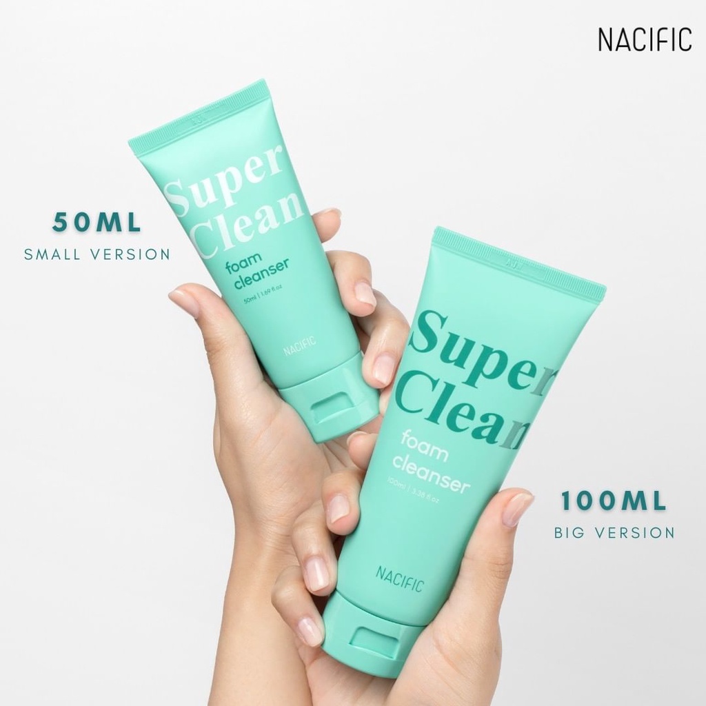 [BPOM] NACIFIC Super Clean Foam Cleanser 50ML | 100ML