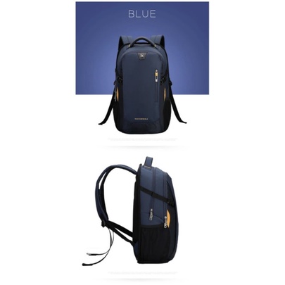TAS PRIA UNISEX TAS RANSEL POLO KANVAS DENIM MURAH RANSEL ANAK LAKI-LAKI ADA JAS HUJAN TAS LAPTOP