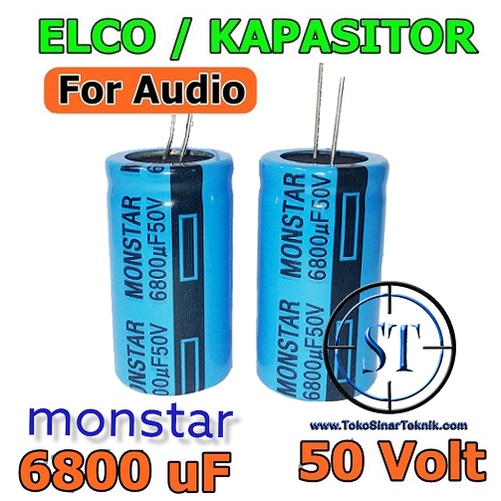 Capacitor Elco 6800/50 6800 uf 50v Kapasitor Elko 6800 Micro 50 Volt 6800uF/50V 6800uf 6800mikro 50v High Quality