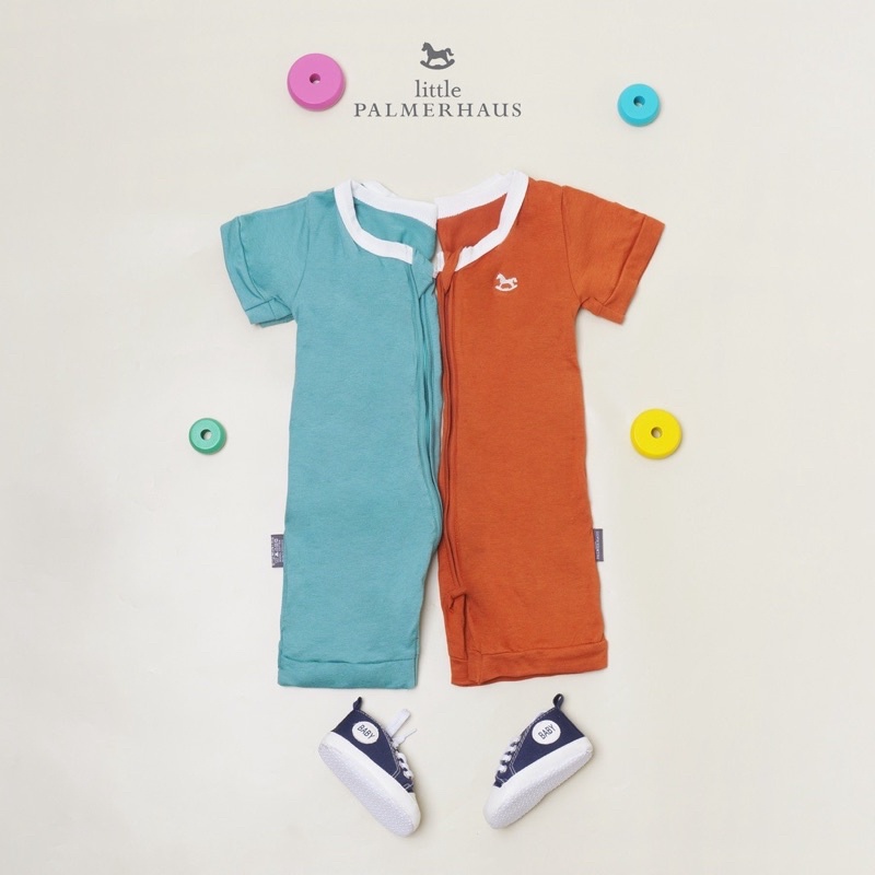 Little Palmerhaus Zippy Playsuit - Romper Bayi Anak