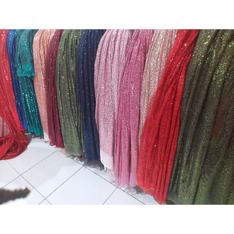 gamis sequin tutu baju pesta ulang tahun anak perempuan pesta bisa couple dan riquest warna