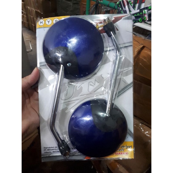 Kaca Spion Standar Scoopy Fino Gagang Chrome Warna Universal honda Yamaha ( Harga sepasang )