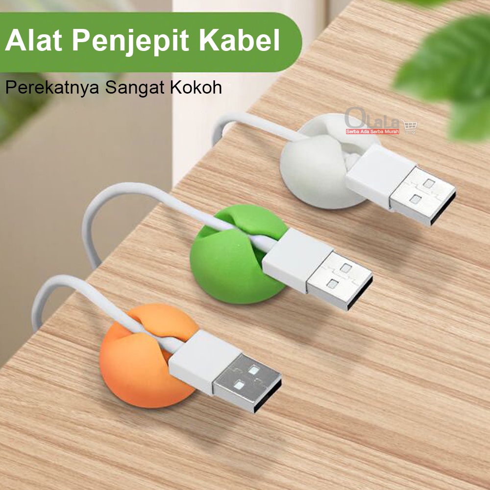 MINI CABLE HOLDER KLIP PENJEPIT KABEL OLL-6285