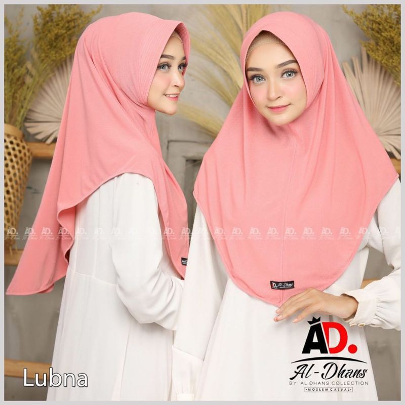 AL DHANS HIJAB LUBNA POLOS ORIGINAL