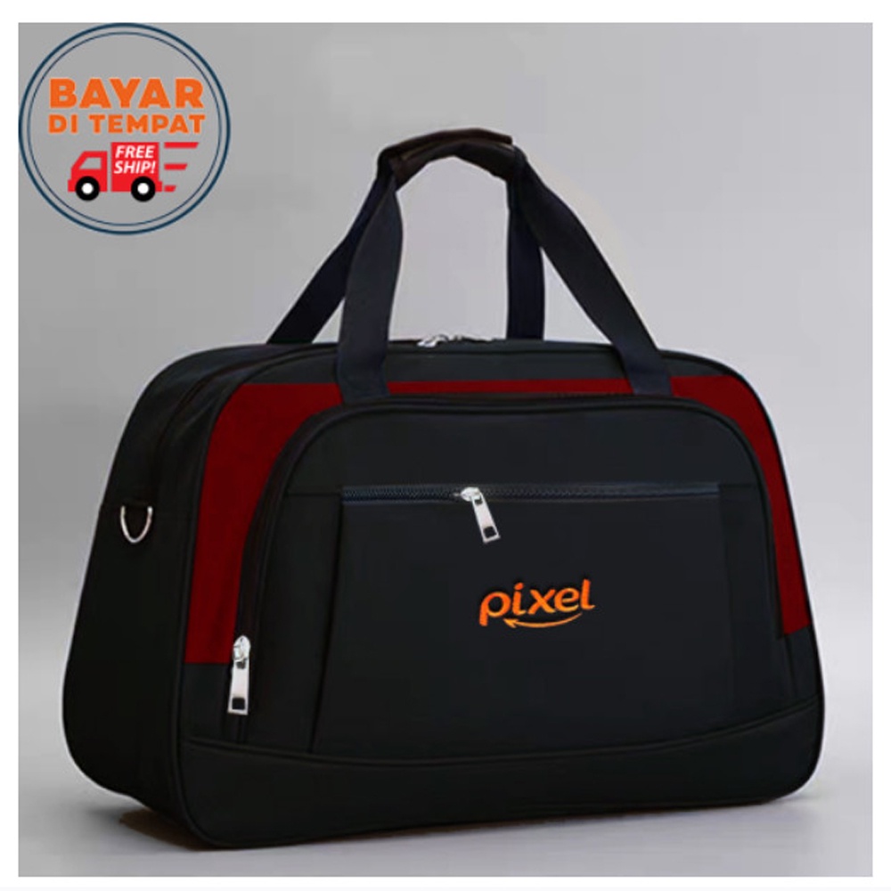 11.11&amp;12.12 BIG SALE!! Travelbag Pixel P90 Tas Pakain Multifungsi Bisa Selempang dan Jinjing Tas Mudik tas Duffel Tas Baju Bayi Travel Bag Terbaru