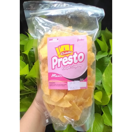 

Keripik singkong presto 250gr